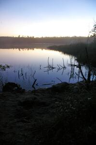 Sunset over McKenzie Lake (1).