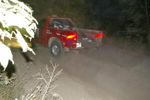 Jim Cox / Brent Carlson Chevy S-10 on SS15.