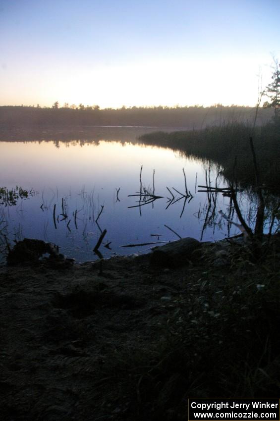 Sunset over McKenzie Lake (1).