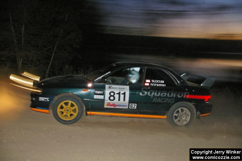 Jaroslaw Sozanski / Ben Slocum Subaru Impreza on SS15.