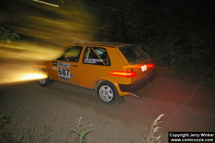 Chad Eixenberger / Jay Luikart	VW Golf on SS15.