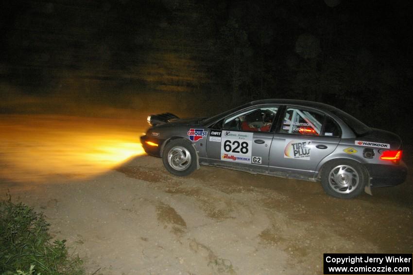 Dan Adamson / Chris Gordon Saturn SL2 on SS15.