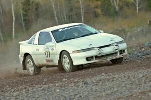 Emilio Gonzalez / Gelmino Turra Eagle Talon on the practice stage.