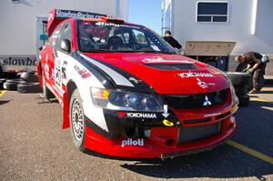 Andrew Comrie-Picard / Marc Goldfarb Mitsubishi Lancer Evo 9 at parc expose.