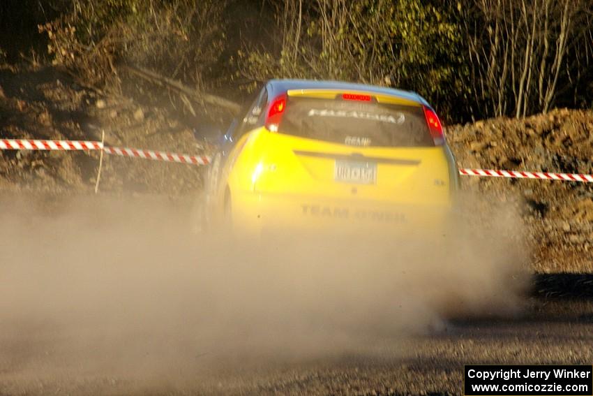 Kyle Sarasin / Mikael Johansson	Ford Focus SVT on the practice stage.