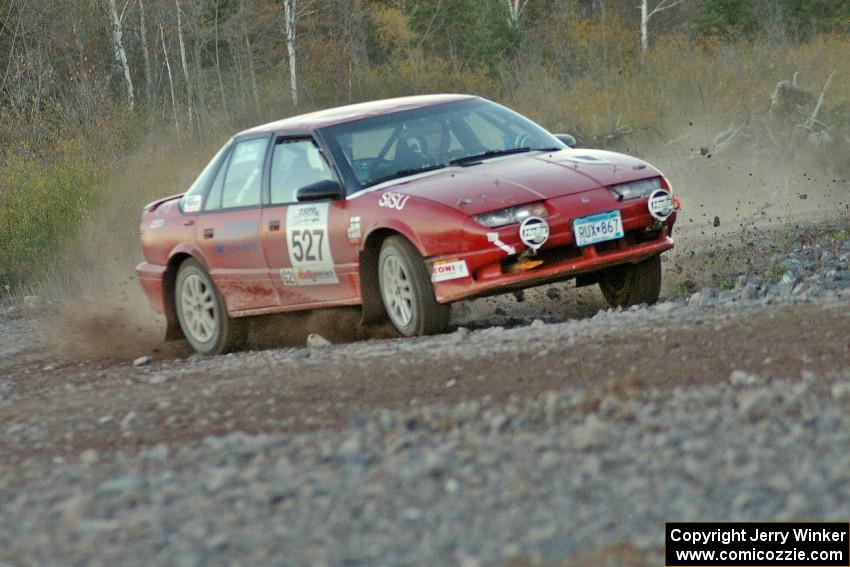 Craig Walli / Jonah Liubakka Saturn SL2 on the practice stage.