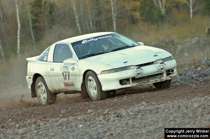 Emilio Gonzalez / Gelmino Turra Eagle Talon on the practice stage.