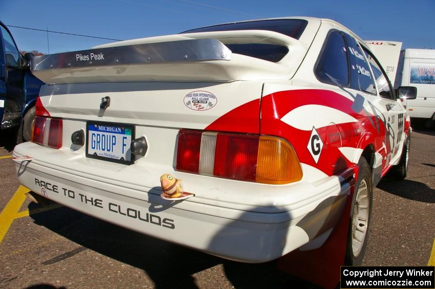 Colin McCleery / Jimmy Brandt Ford Merkur XR-8 at parc expose.