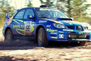 Travis Pastrana / Christian Edstrom Subaru WRX on SS1 (1).