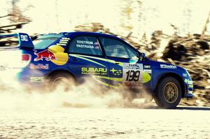 Travis Pastrana / Christian Edstrom Subaru WRX on SS1 (2).