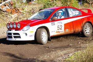 Doug Shepherd / Karen Wagner Dodge SRT-4 on SS1.