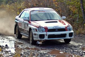 Justin Pritchard / Bill Westrick Subaru WRX on SS1.