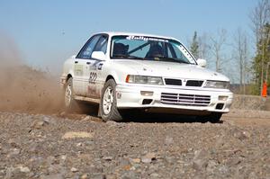 Larry Parker / Mandi Gentry Mitsubishi Galant VR4 on SS1.