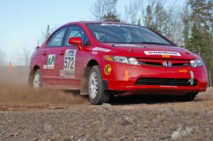 James Robinson / Michael Niesen Honda Civic Si on SS1.