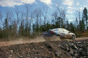 Zach Babcock / Bob Martin Dodge SRT-4 on SS1.