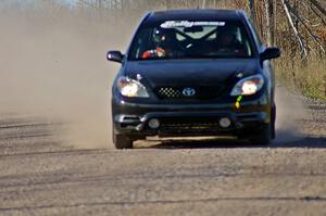 Faheem Gill / Jesse Shoup Toyota Matrix on SS1.