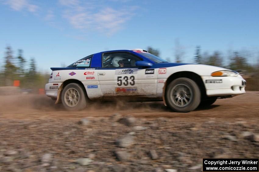 Paul Ritchie / Drew Ritchie Mitsubishi Eclipse GSX on SS1.