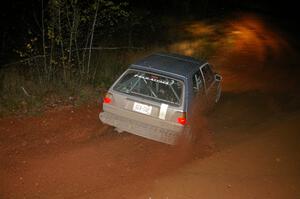 Dave Cizmas / Matt Himes VW GTI on the final corner of SS4, Echo Lake 1.