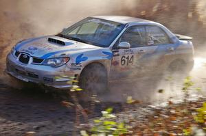 Piotr Wiktorczyk / Martin Brady	Subaru WRX hit the puddle near the end of Gratiot Lake 1 at speed.