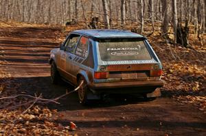 Tom Burress / Don Burress VW Rabbit on Gratiot Lake 1, SS9.