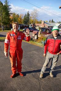 "Howdy from South Carolina!", says Charles Sherrill and his crew chief Sammy.