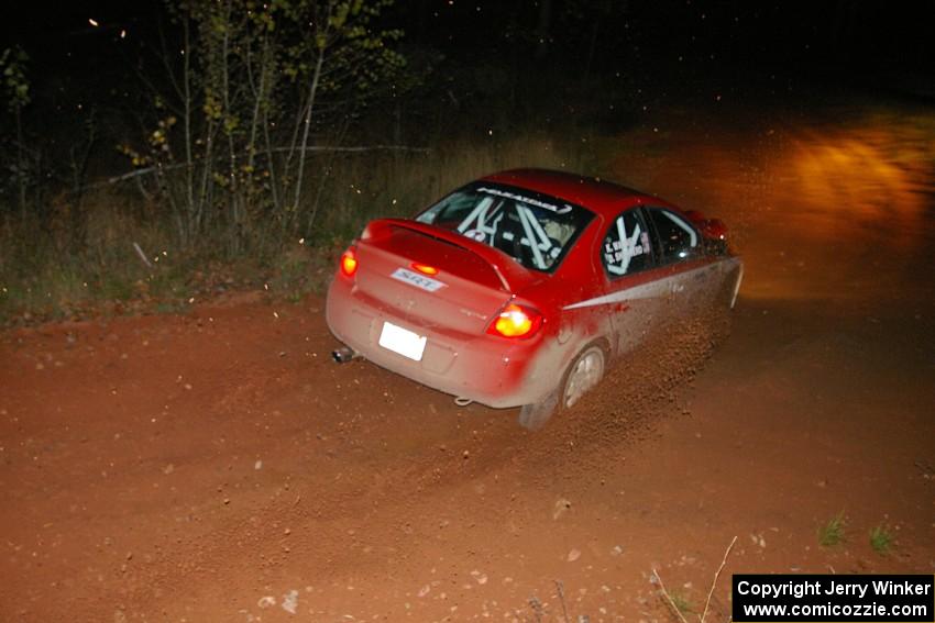 Doug Shepherd / Karen Wagner Dodge SRT-4 on SS4, Echo Lake 1.