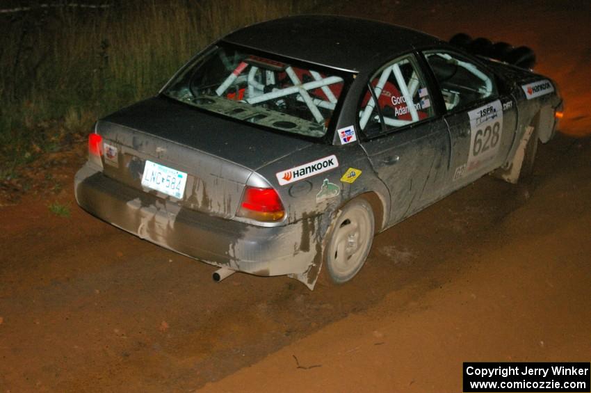 Dan Adamson / Chris Gordon Saturn SL2 on Echo Lake 1, SS4.