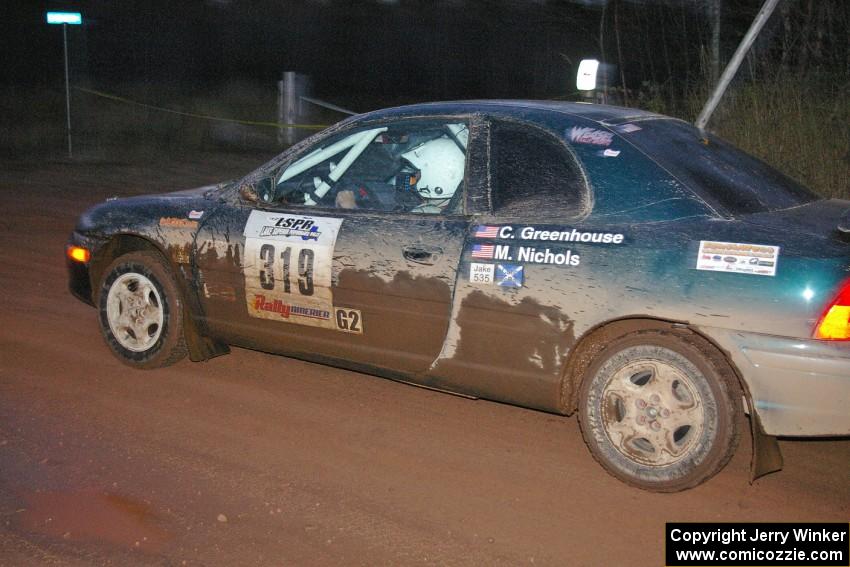 Chris Greenhouse / Matt Nichols Dodge Neon transits Gratiot Lake 2, SS16.