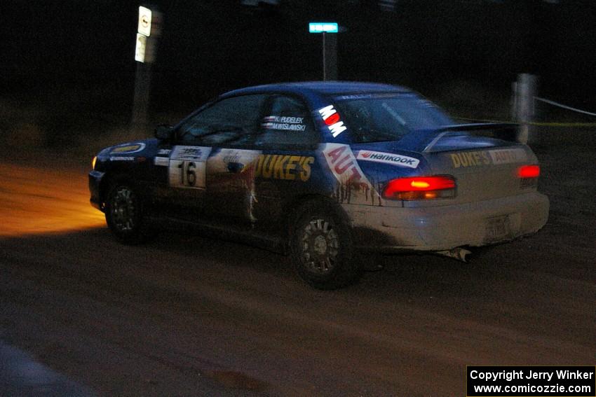 Kazimierz Pudelek / Maciej Wislawski Subaru Impreza transit Gratiot Lake 2, SS16.