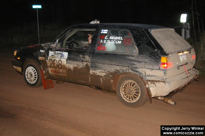 Carl Seidel / Ben Slocum VW Golf transit Gratiot Lake 2, SS16.