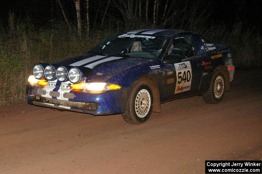 Tim Smigowski / Christina Smigowski Mitsubishi Eclipse transits Gratiot Lake 2, SS16.