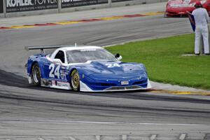 Rick Dittman's Chevy Corvette and Amy Ruman's Chevy Corvette