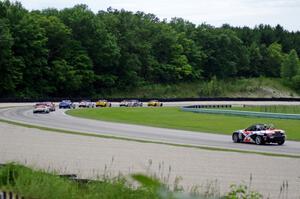 MX-5s through the carousel