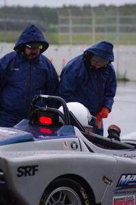 Mark Kauffman's Spec Racer Ford on the false grid