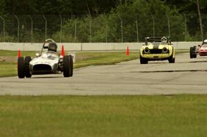 John Hertsgaard's Formula Junior Special, John Hagen's Triumph TR-4 and Paul Bastyr's McNamara Formula Vee