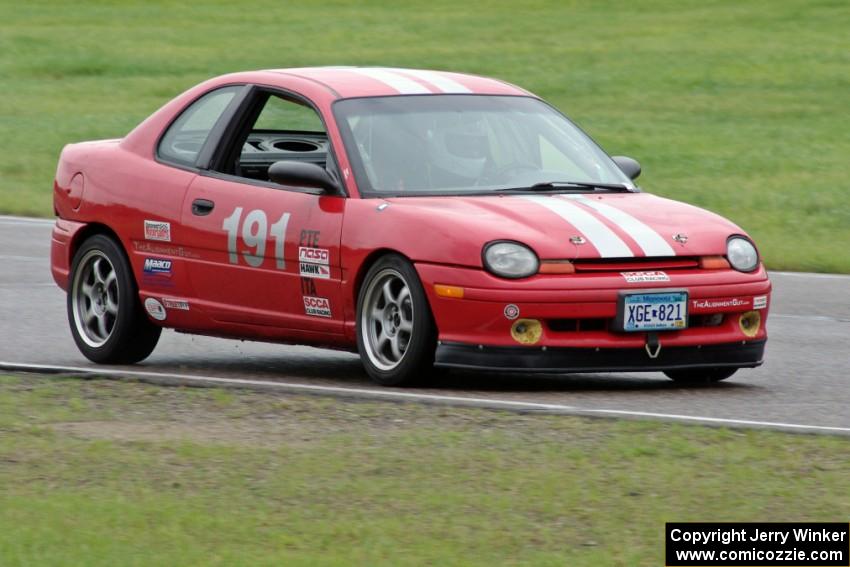 Aaron Jongbloedt's ITA Dodge Neon