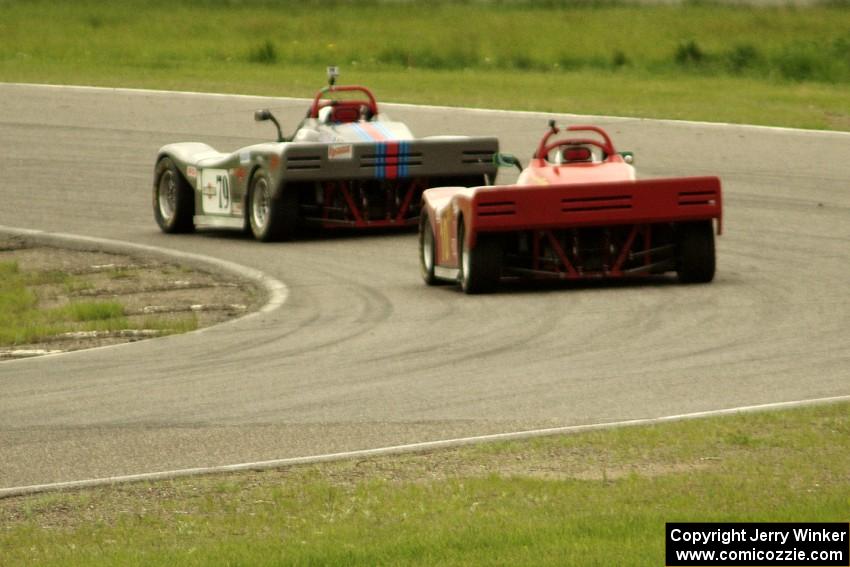 Pat Goolsbey and Bill Parenteau's Spec Racer Fords