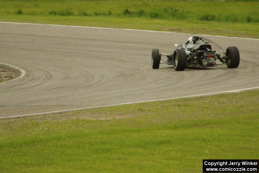 Curtis Rehder's Lola T-440 Club Formula Ford hangs it out in turn 3