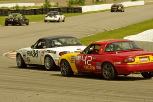 Samantha Silver's and Greg Youngdahl's Spec Miata Mazda Miatas