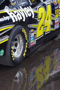 Cameron Hayley's Toyota Camry in the paddock