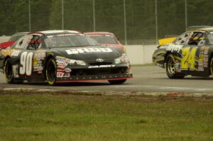 Chris Evans' Toyota Camry and Cameron Hayley's Toyota Camry