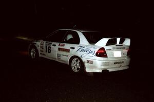 David Summerbell / Mike Fennell Mitubishi Lancer Evo IV on SS4 (Waptus).