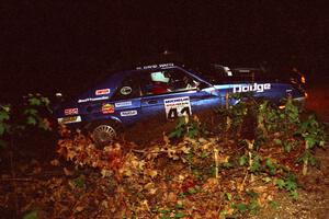 Brian Scott / Jamie Quaderer Dodge Shelby Charger on a stage during the first night.