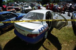 John Buffum / Doug Shepherd Hyundai Elantra at parc expose on day two.