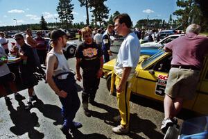 L to R) Brian Scott, Bryan Pepp and Wayne Prochaska at parc expose on day two.