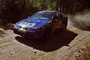 Steve Gingras / Bill Westrick Eagle Talon near the start of SS8 (Thorpe Tower).