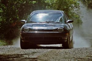 Evan Moen / Ron Moen Dodge Neon ACR near the start of SS8 (Thorpe Tower).