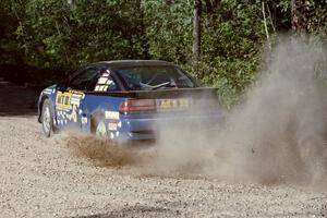 Steve Gingras / Bill Westrick Eagle Talon at the spectator point on SS10 (Kabekona).