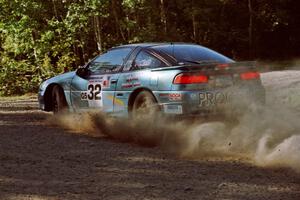 Darek Bosek / Kazimierz Pudelek Eagle Talon at the spectator point on SS10 (Kabekona).