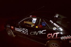 Jay Kowalik / Scott Embree Honda Civic CVT on SS4 (Waptus).